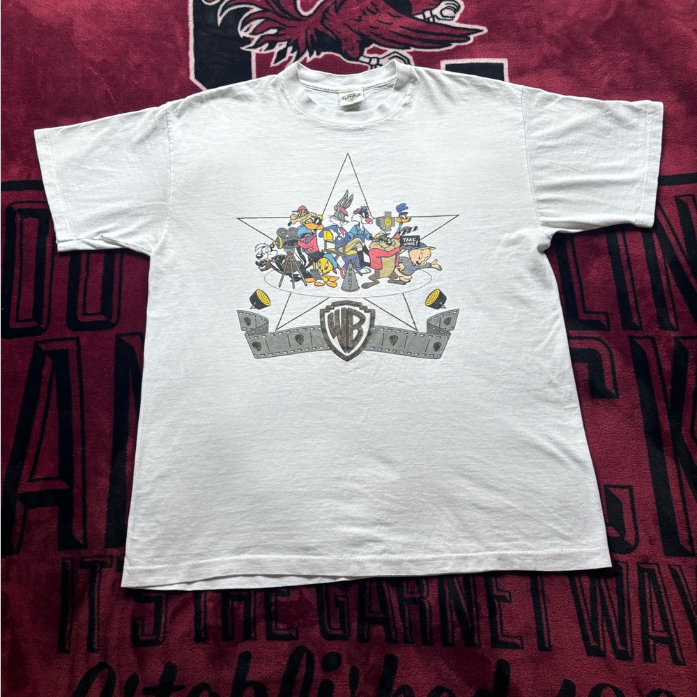 Warner Bros White Graphic T-Shirt